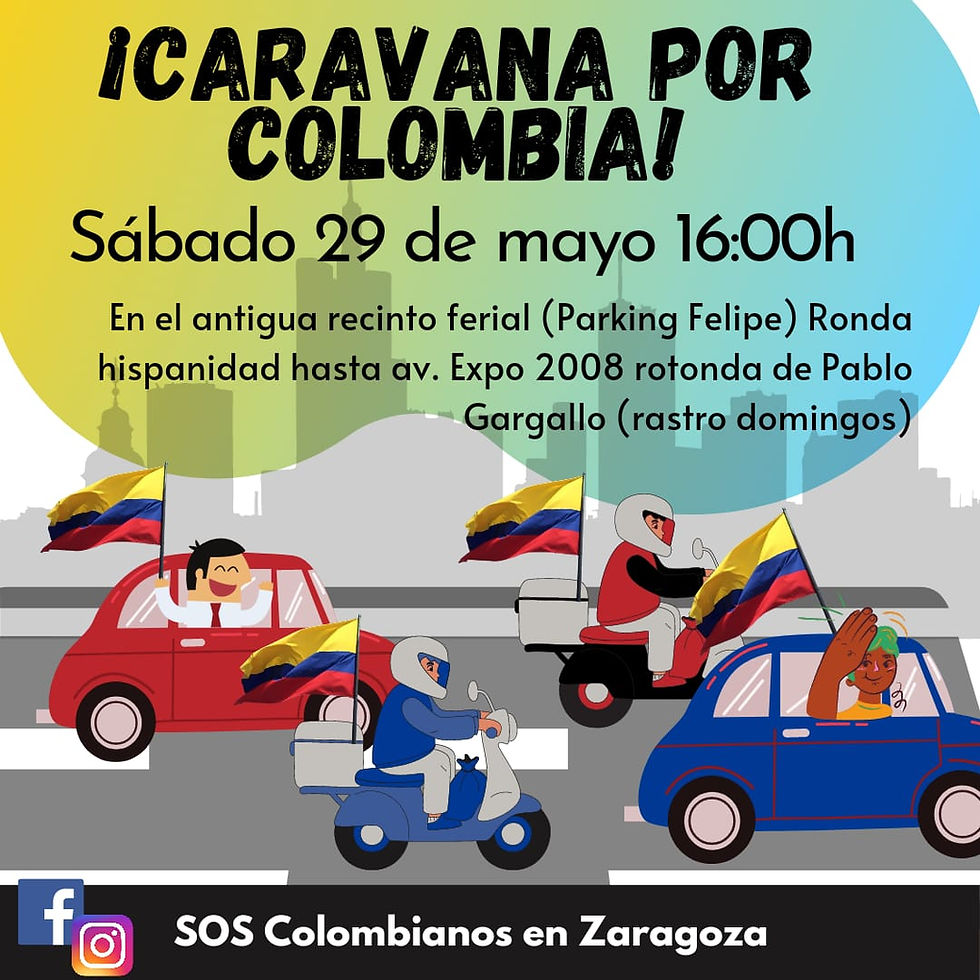 ¡Caravana por Colombia!