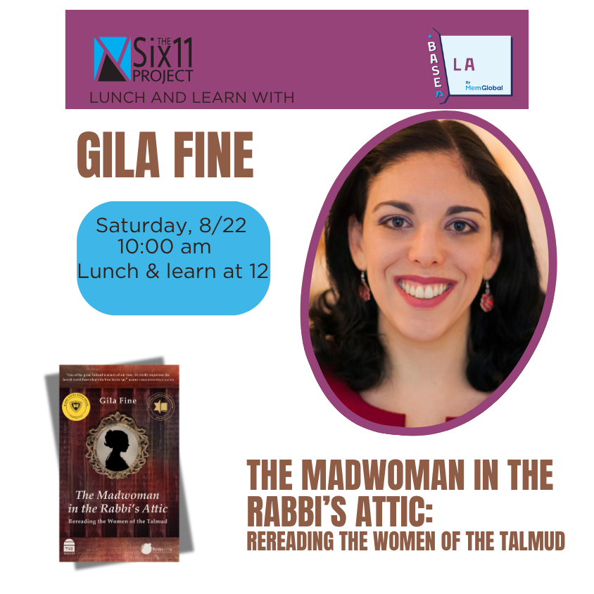 Shabbat Morning Service and Lunch & learn with Gila Fine