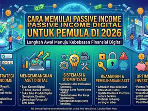Cara Memulai Passive Income Digital untuk Pemula di 2026