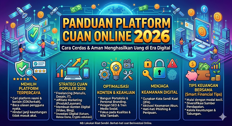 Panduan Platform Cuan Online 2026