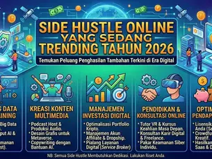 Side Hustle Online yang Sedang Trending Tahun 2026