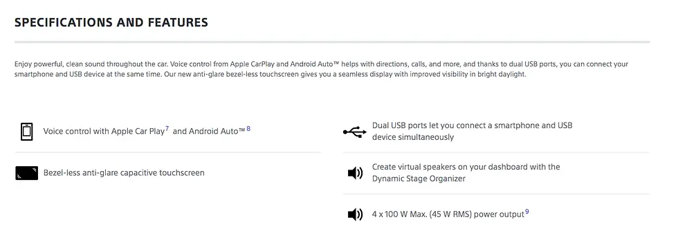 Thumbnail: Sony XAV-AX7000 with Roadie Splash Cover Plug & Play