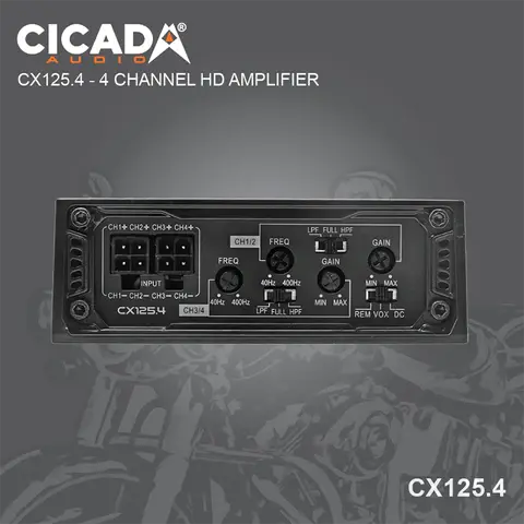 Thumbnail: Cicada Audio CX150.4D Amplifier