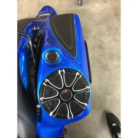 Thumbnail: Speed By Design TWISTED 8 Harley Speaker Lids