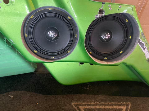 Thumbnail: Nagys Customs Quad 8" Subwoofer Adapter Rings 98-current (Pair)