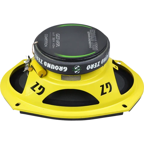 Ground Zero 6x9 Coax GZCF 69SPL (yellow basket) (Pair) | Wright