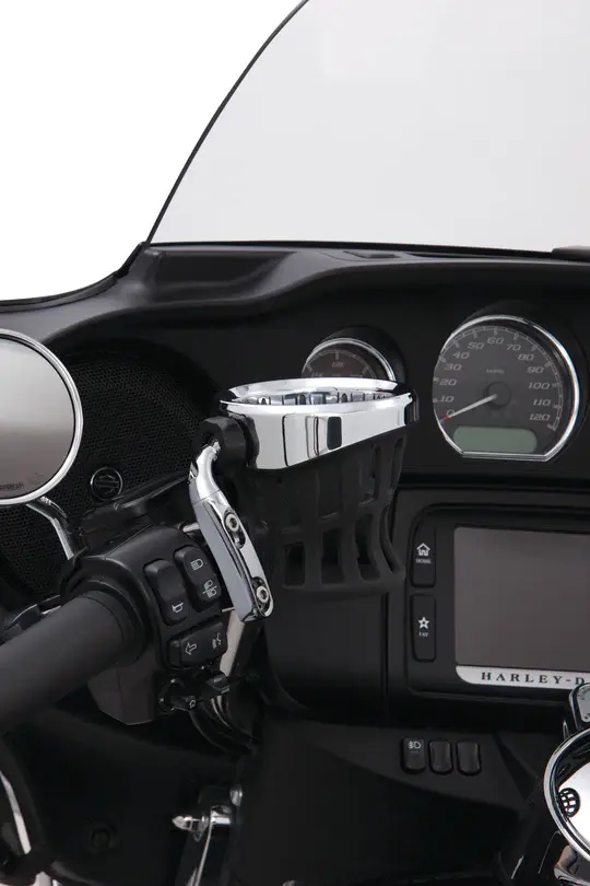 Thumbnail: Drink Holder Drink Holder - Perch Mount - Chrome/Black