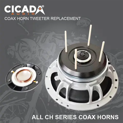 Thumbnail: Cicada Coax Horn Speaker 8" (2Ω and 4Ω)Pair