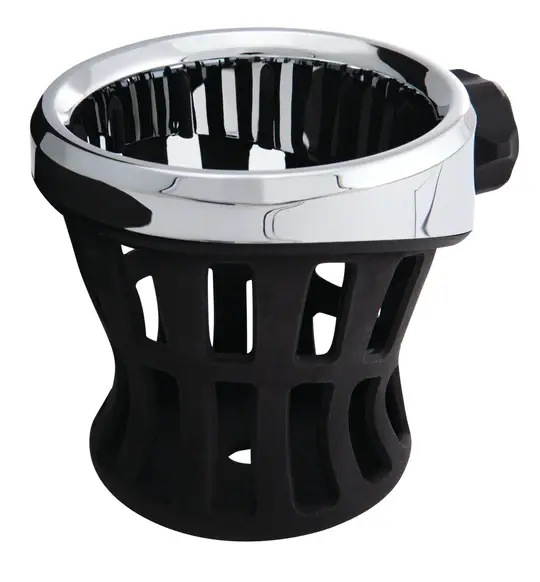 Thumbnail: Drink Holder Drink Holder - Perch Mount - Chrome/Black
