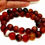 Thumbnail: Natural Agate Round Beads Strands Length 15inch