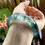 Thumbnail: Natural 100% Real Chalcedony Green Jadeite Bangle Flat Bar Jadeite bangle green