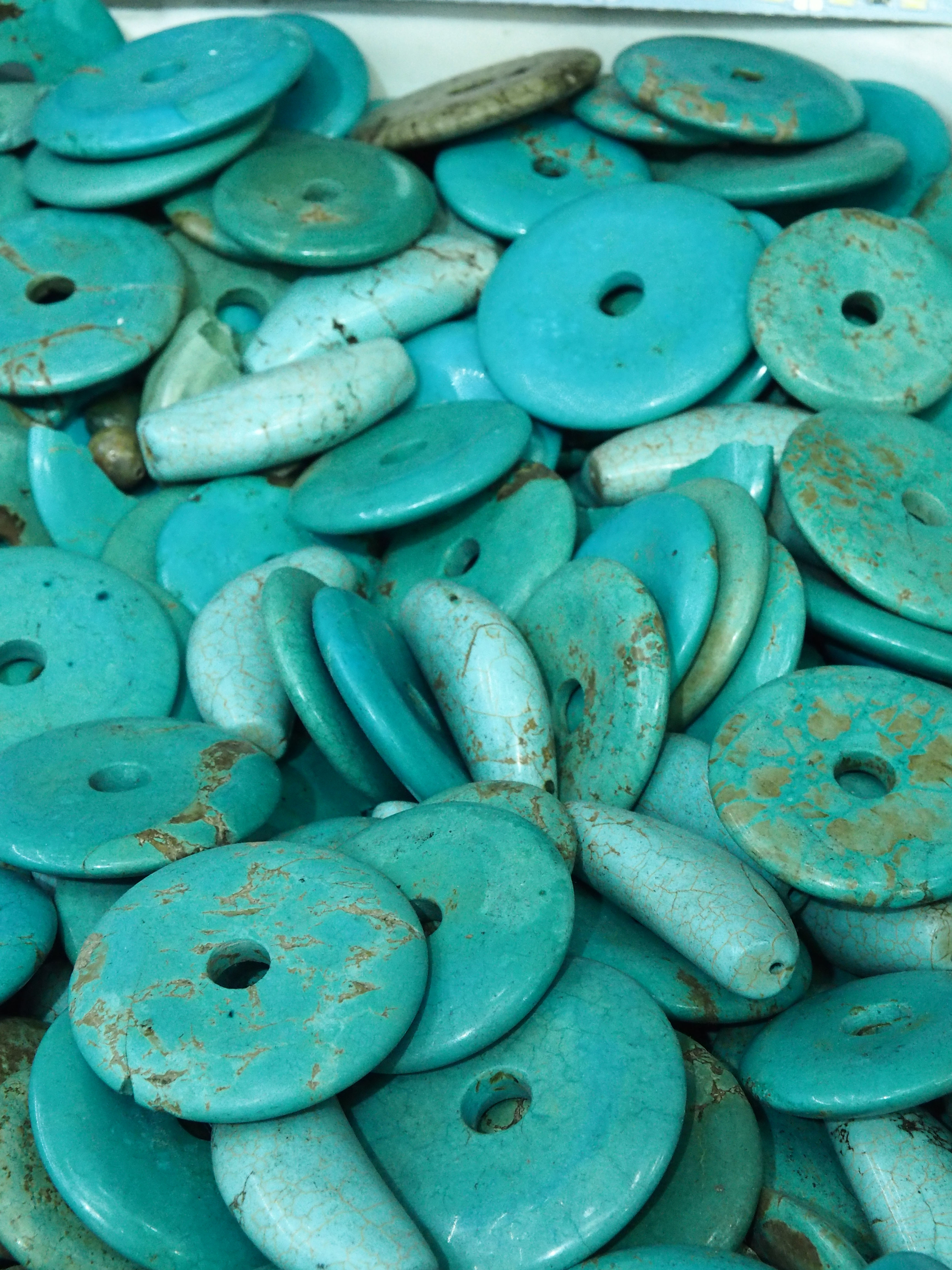 Natural Tourqouise Round Good Quality