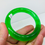 Thumbnail: Natural Green Jade Top Quality Stone Bangle Beautifully Made