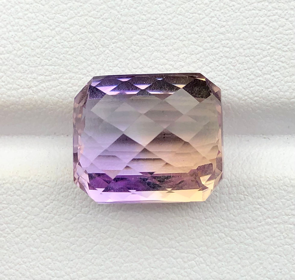 13.81 Carat Natural Ametrine Top Quality Faceted Gemstone