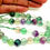Thumbnail: Natural Flurite Round Beads Strands Length 15inch