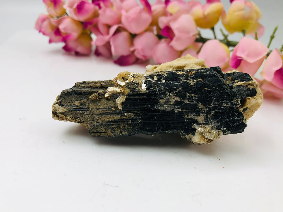 Thumbnail: Natural Black Tourmaline From Afghanistan Specimen Minerals Collection
