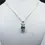 Thumbnail: Natural good color BB sky blue topaz jewelry set Ring Necklaces and earrings 925
