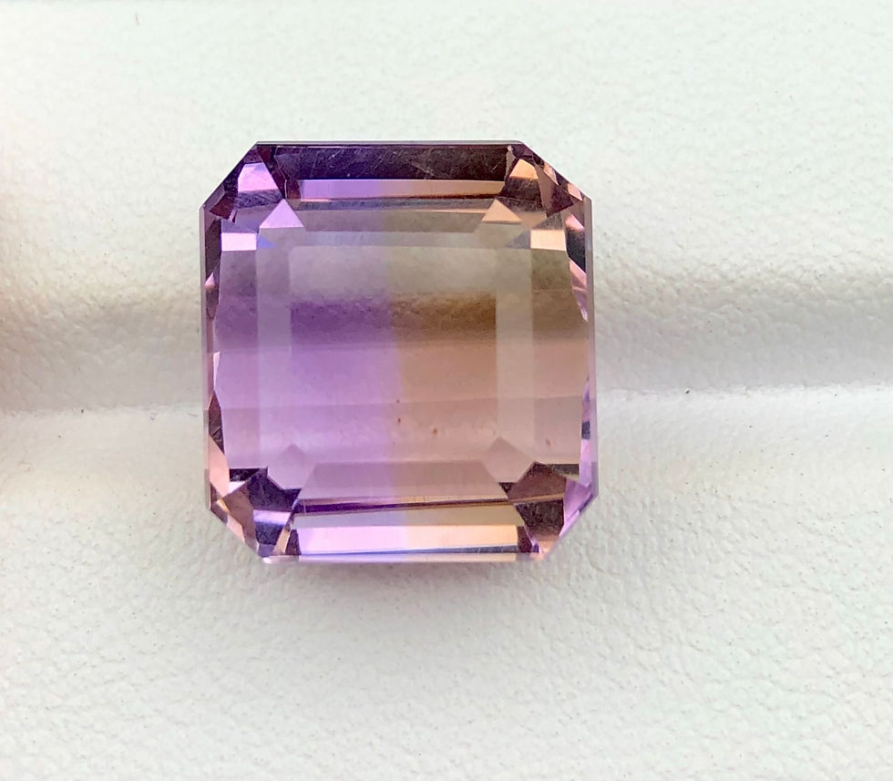 18.48 Carat Natural Ametrine Top Quality Faceted Gemstone