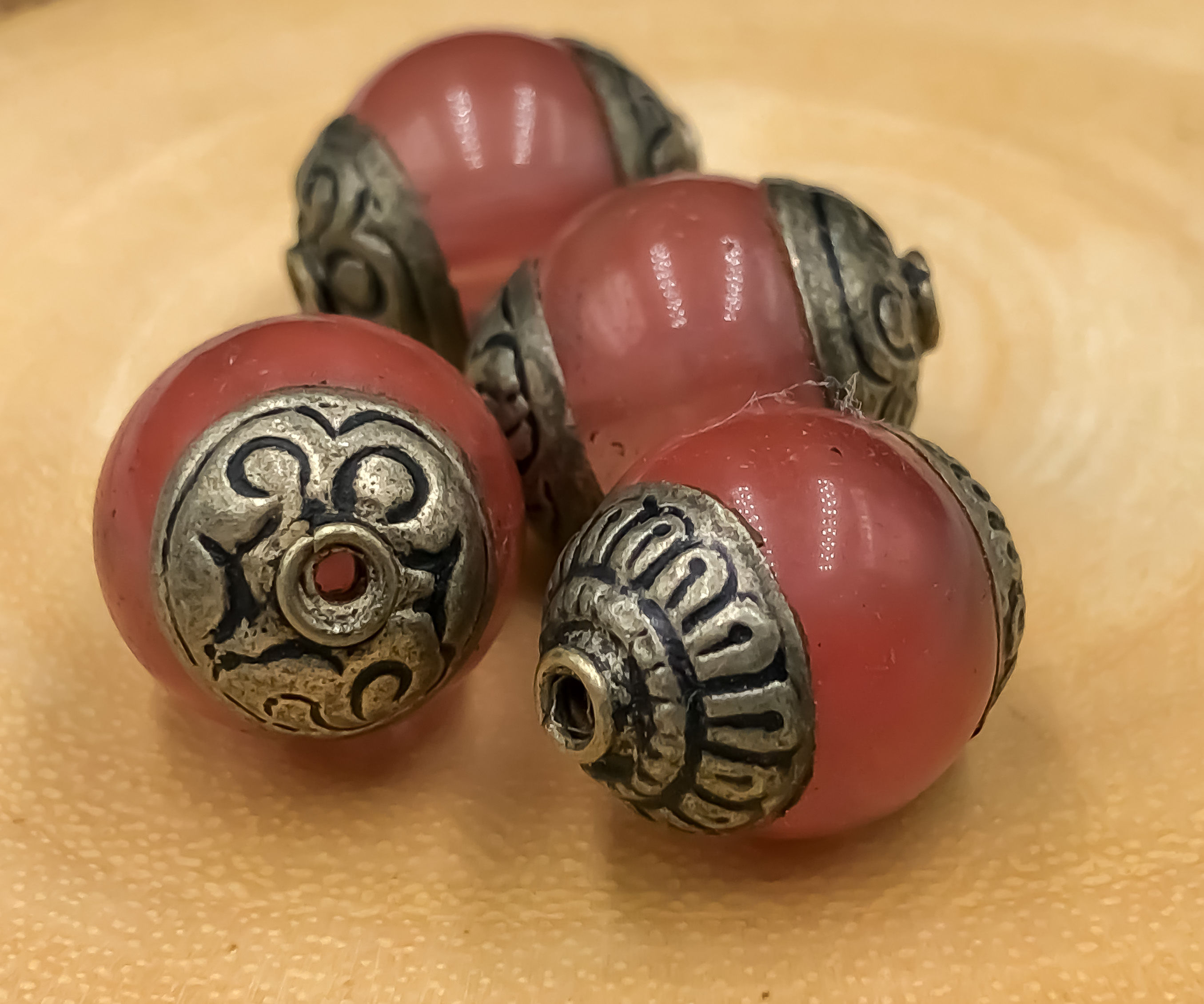 Beautiful Handmade Brass Spacer Beads DIY Accessories