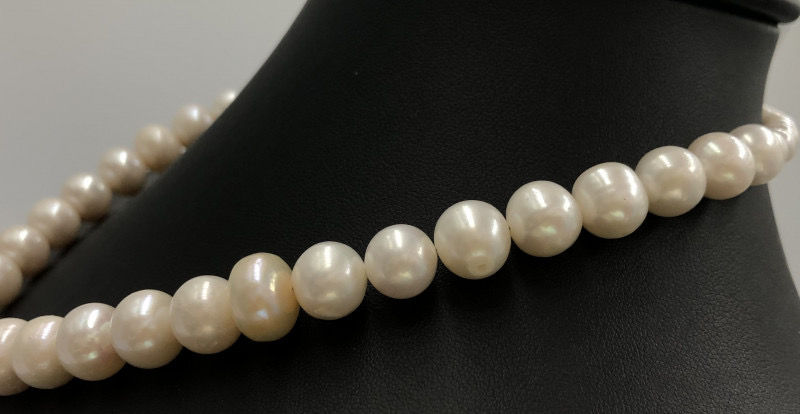 Thumbnail: Natural Fresh Water Pearls Beautiful Necklace