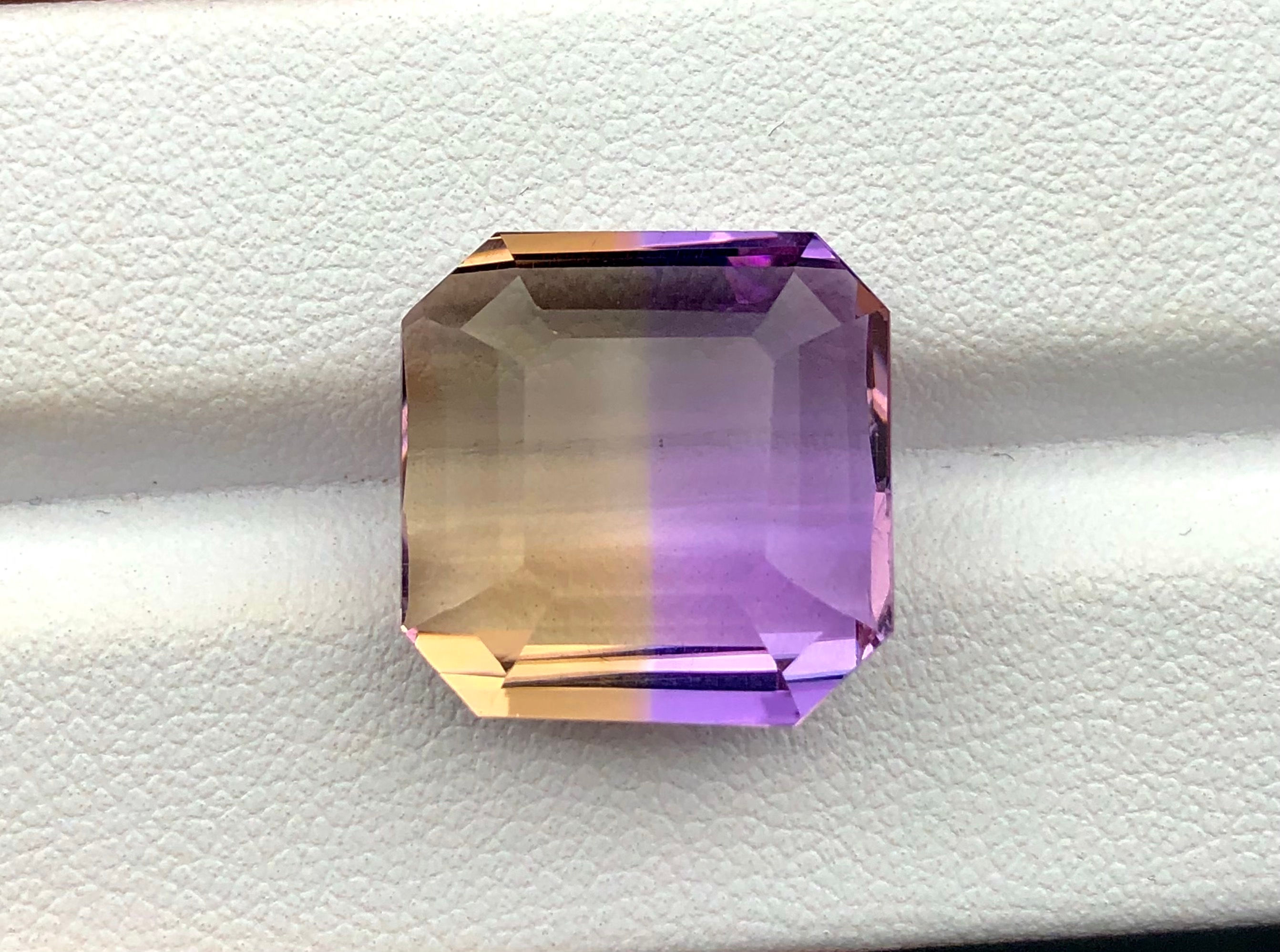 16.57 Carat Natural Ametrine Top Quality Faceted Gemstone