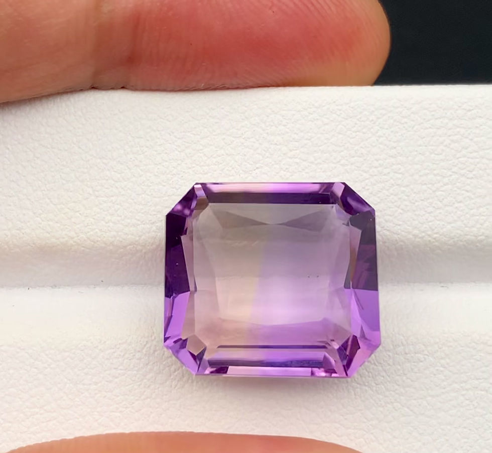 Thumbnail: 18.35 Carat Natural Ametrine Top Quality Faceted Gemstone