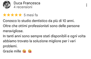Recensione a 5 stelle