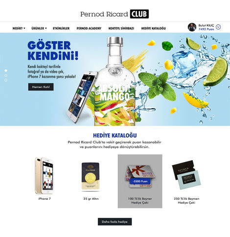 Pernod Ricard loyalty club