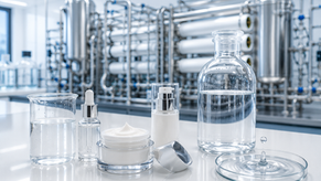 A qualidade da água influencia diretamente a qualidade dos cosméticos