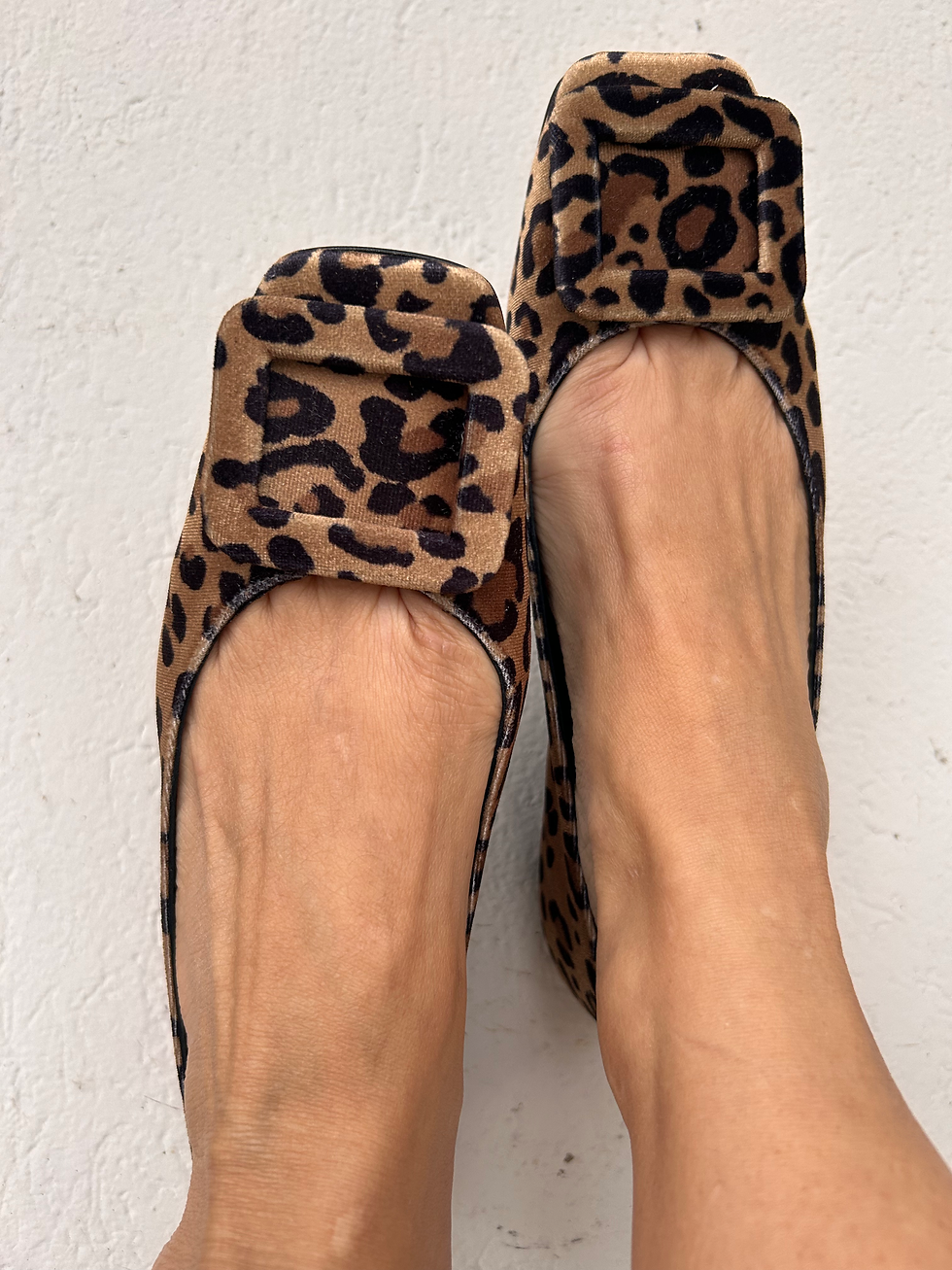 Thumbnail: Ballerine velluto animalier 