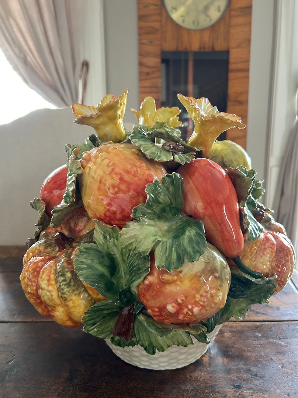 Thumbnail: Centro tavola porcellana italiana 