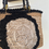 Miniatura: Borsa paglia uncinetto nero chic 