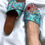 Thumbnail: Ciabattine broccato turchese