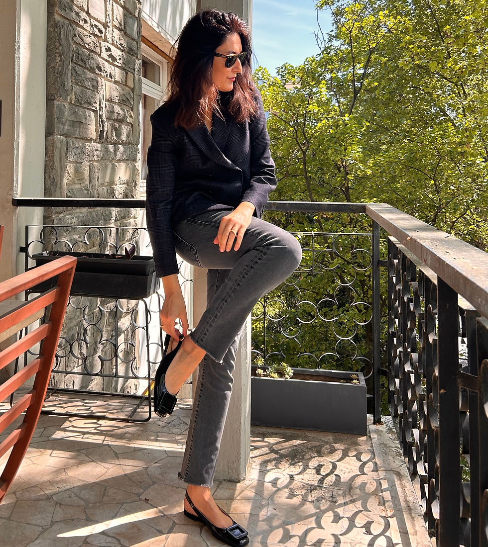 Thumbnail: Slingback vernice nera 