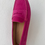Miniatura: Mocassini gommini camoscio fucsia