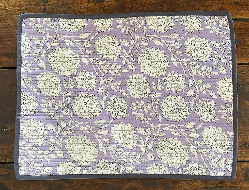 Thumbnail: Quilted cotton placemats