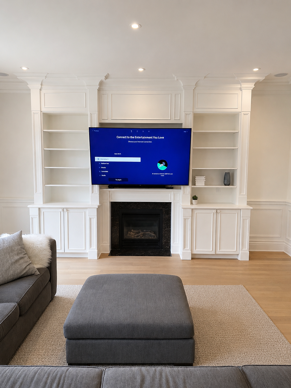 Media Room TV Install