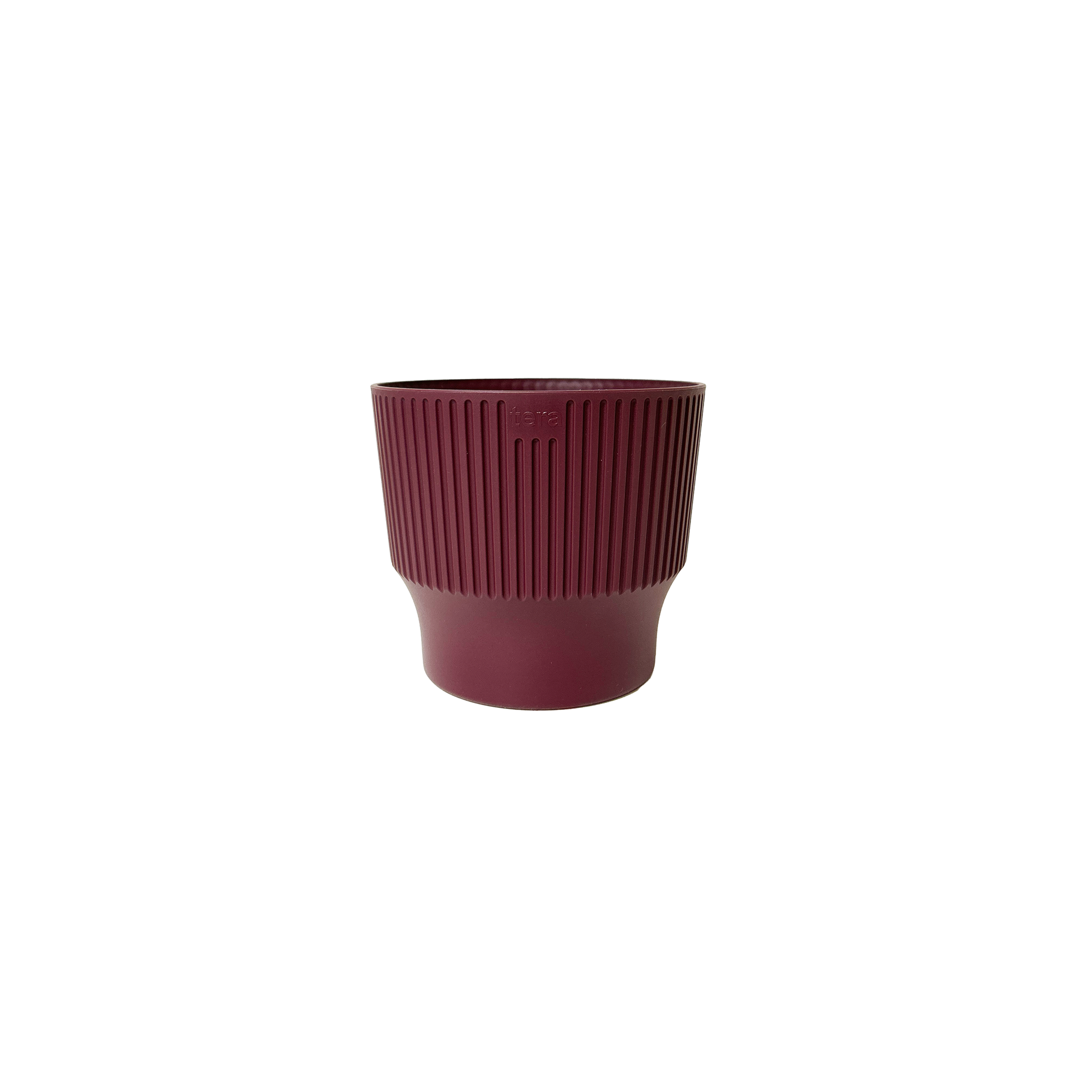 POT 'MINI' TERA® - ∅13CM - BORDEAUX