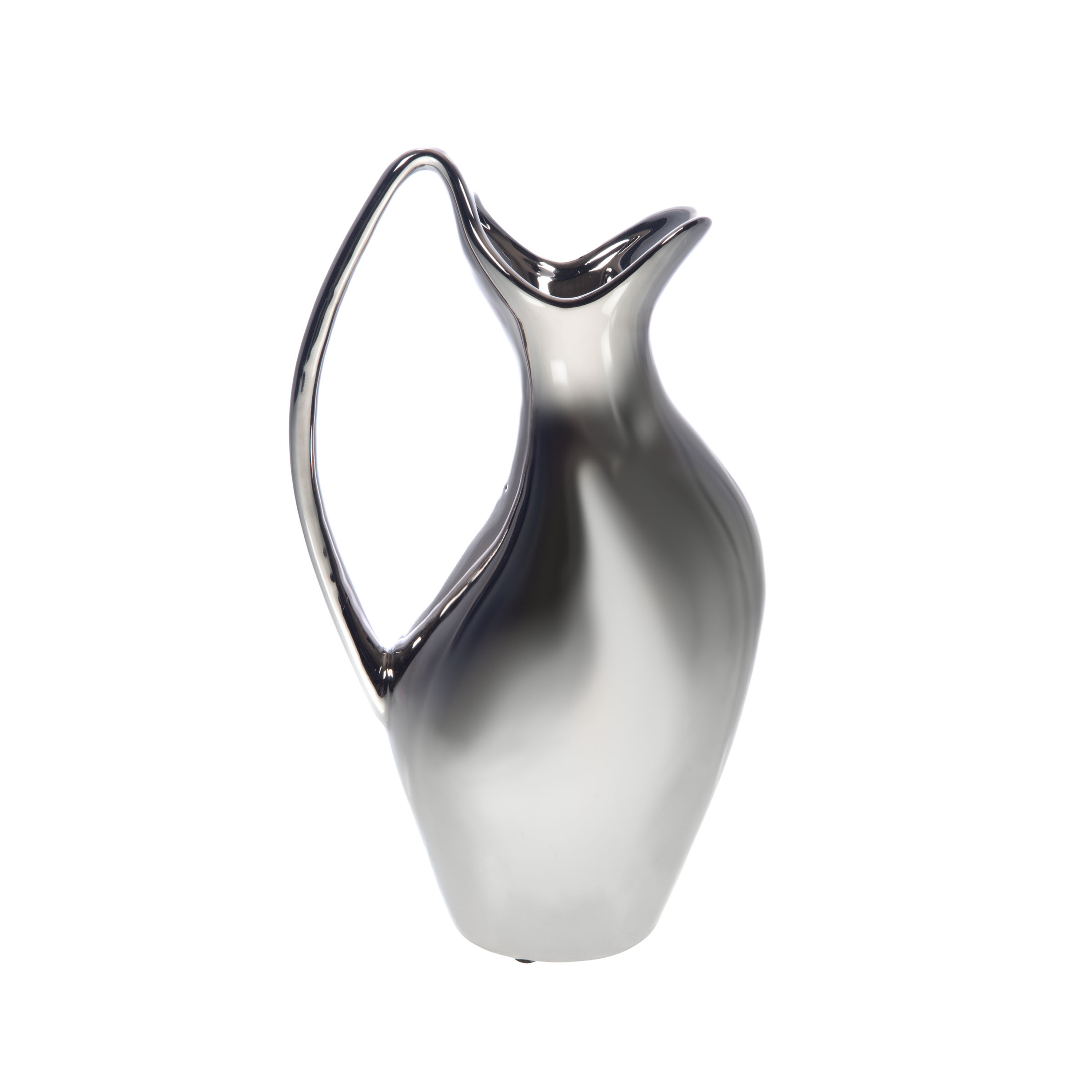 VASE METEORE CHROME