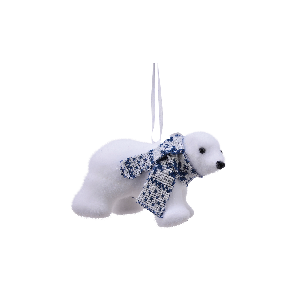 Miniature : SUSPENSION OURS BLANC EN MOUSSE
