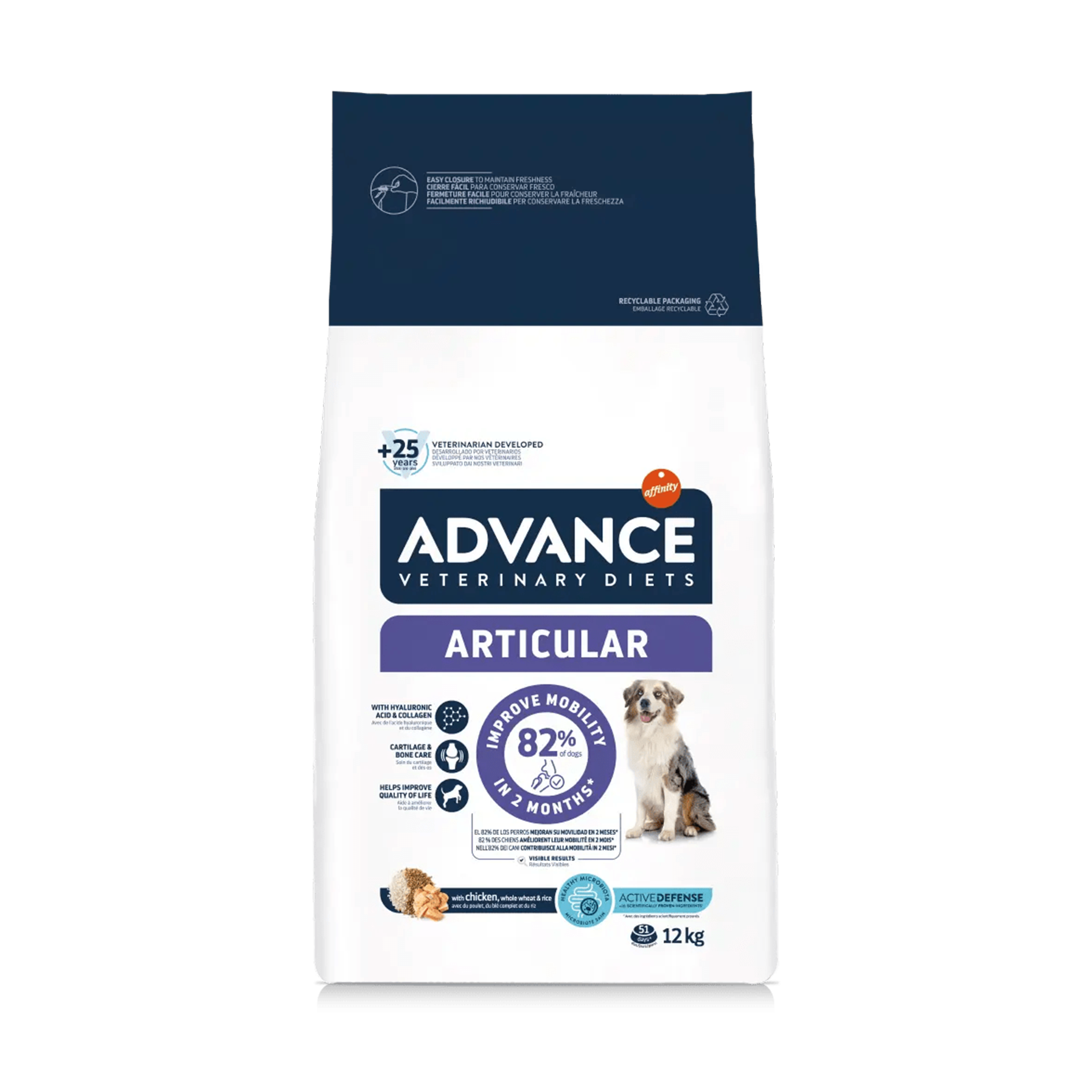 CROQUETTES CHIEN ADVANCE® VETERINARY DIETS - ARTICULAR - 12KG
