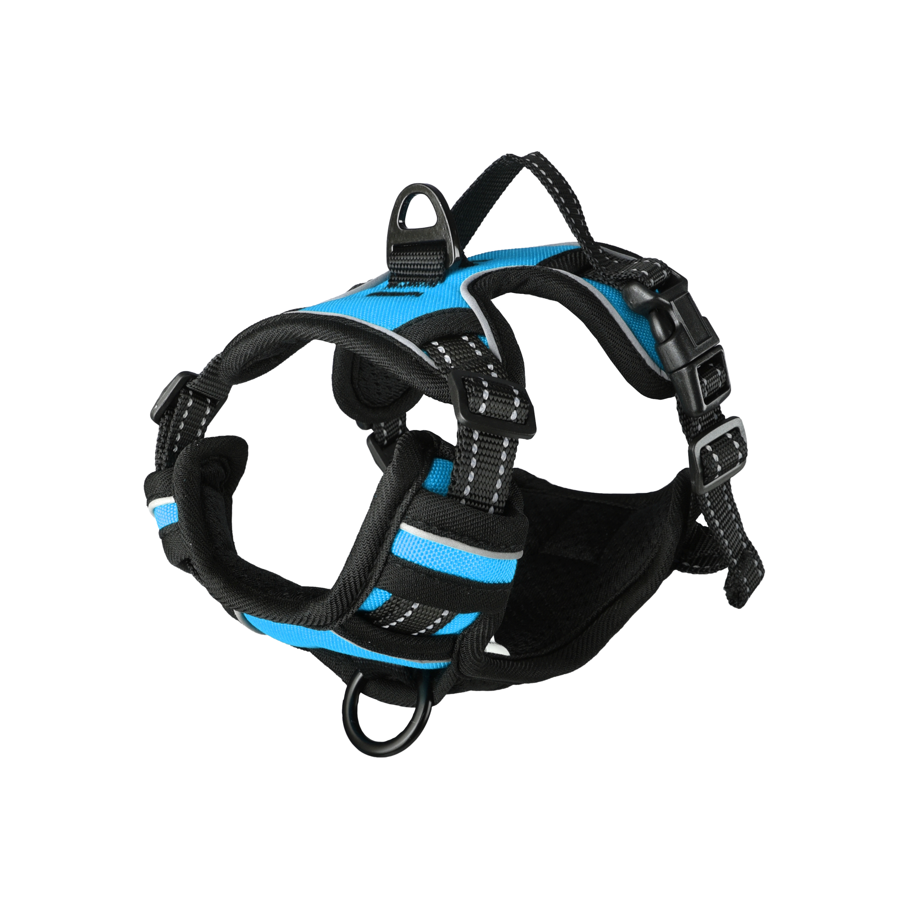 HARNAIS POUR CHIEN BALOU FLAMINGO® - BLEU - S