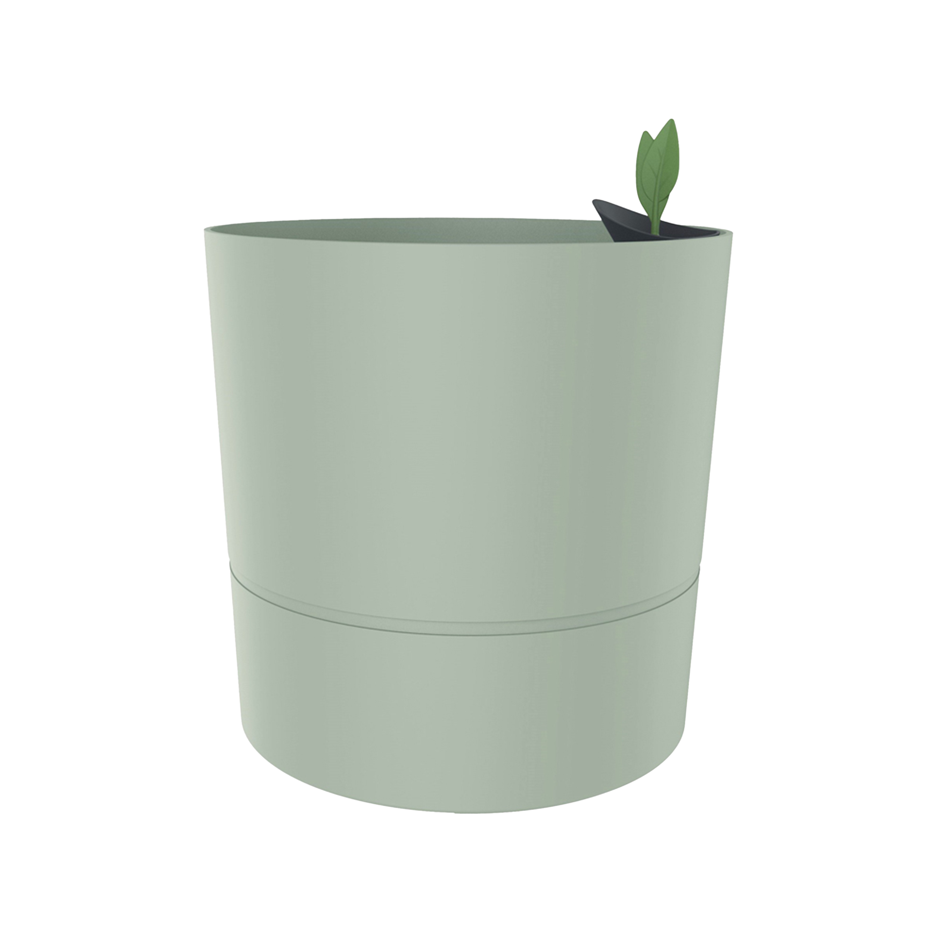 AQUADUO XL POT Ø35CM - VERT AMANDE