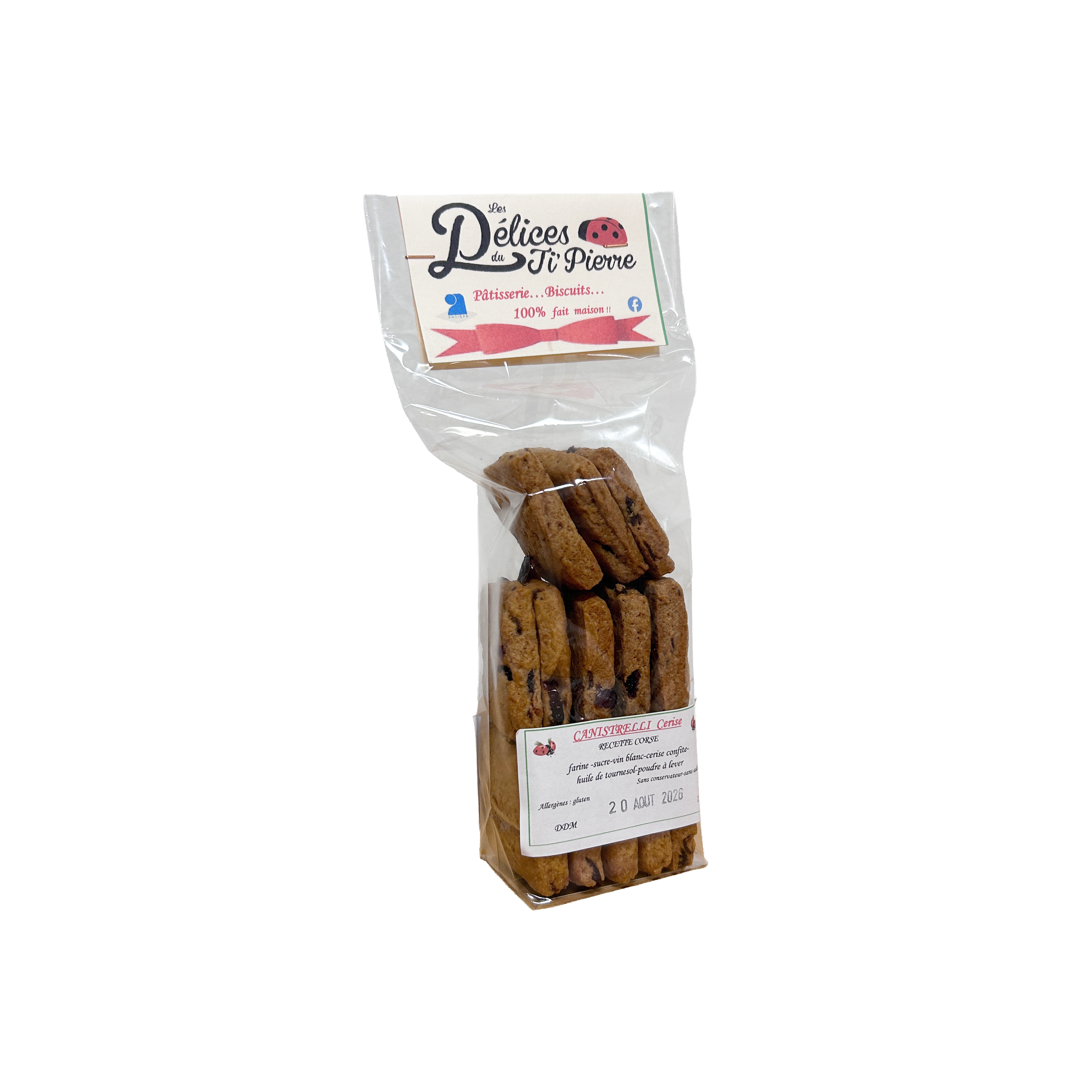 CANISTRELLI CERISE LES DÉLICES DU TI'PIERRE - 150G