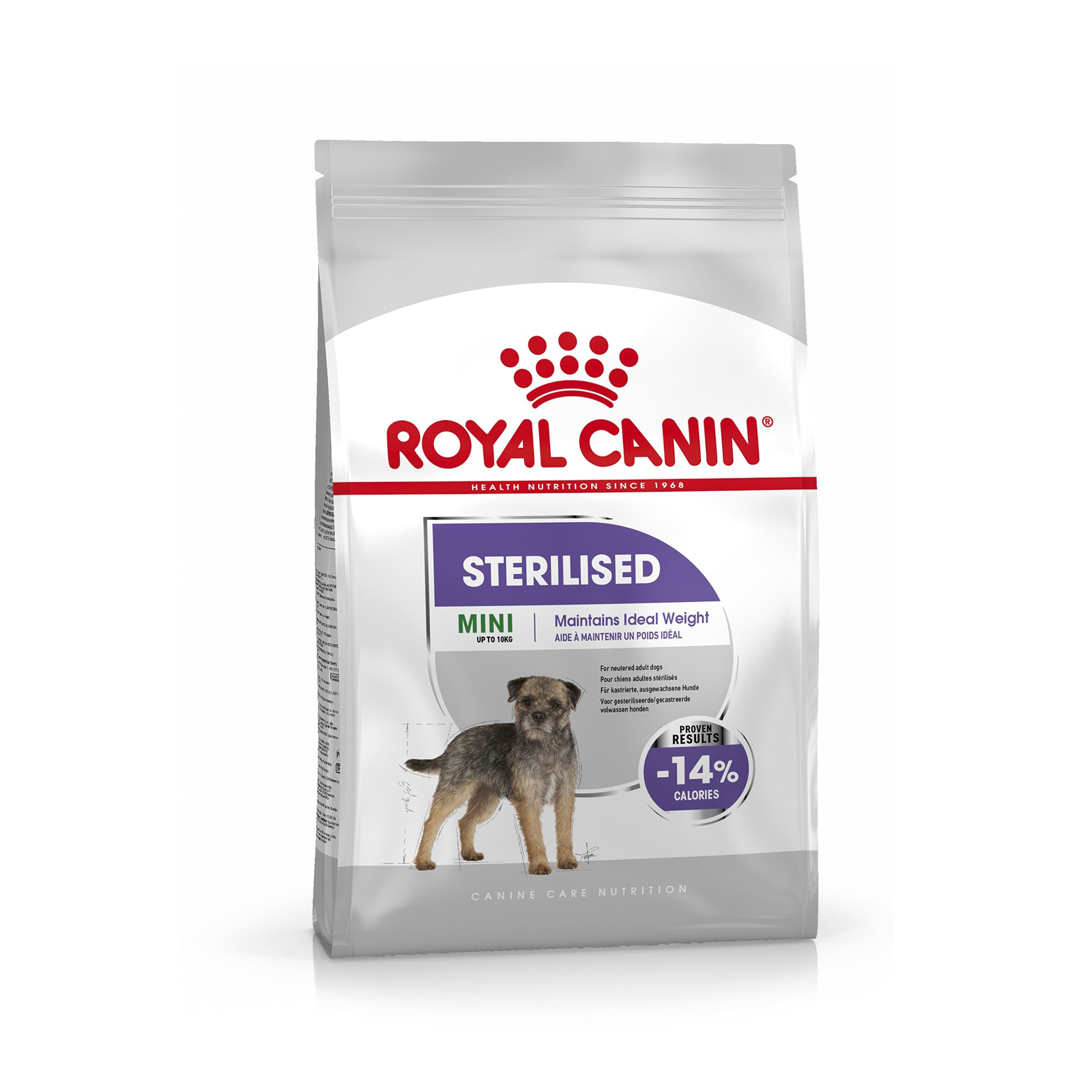 CROQUETTES CHIEN ROYAL CANIN® MINI STERILISED ADULT - 8KG