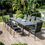 Miniature : TABLE 'OTTAWA' 256/320X96 MWH® BETON