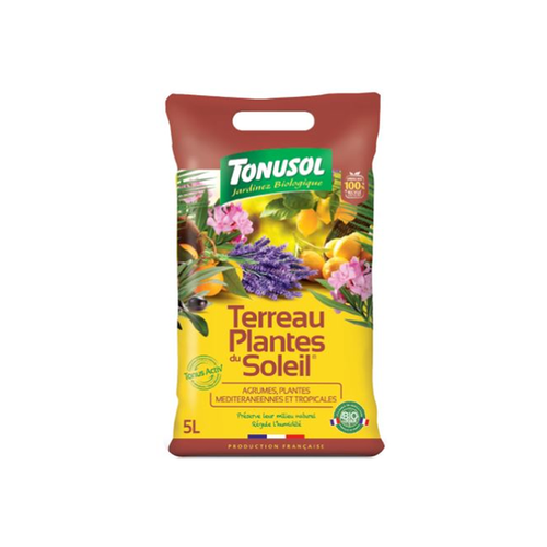 Terreau Agrumes Et Plantes Méditerranéennes 50L - SOLABIOL - Mr.Bricolage