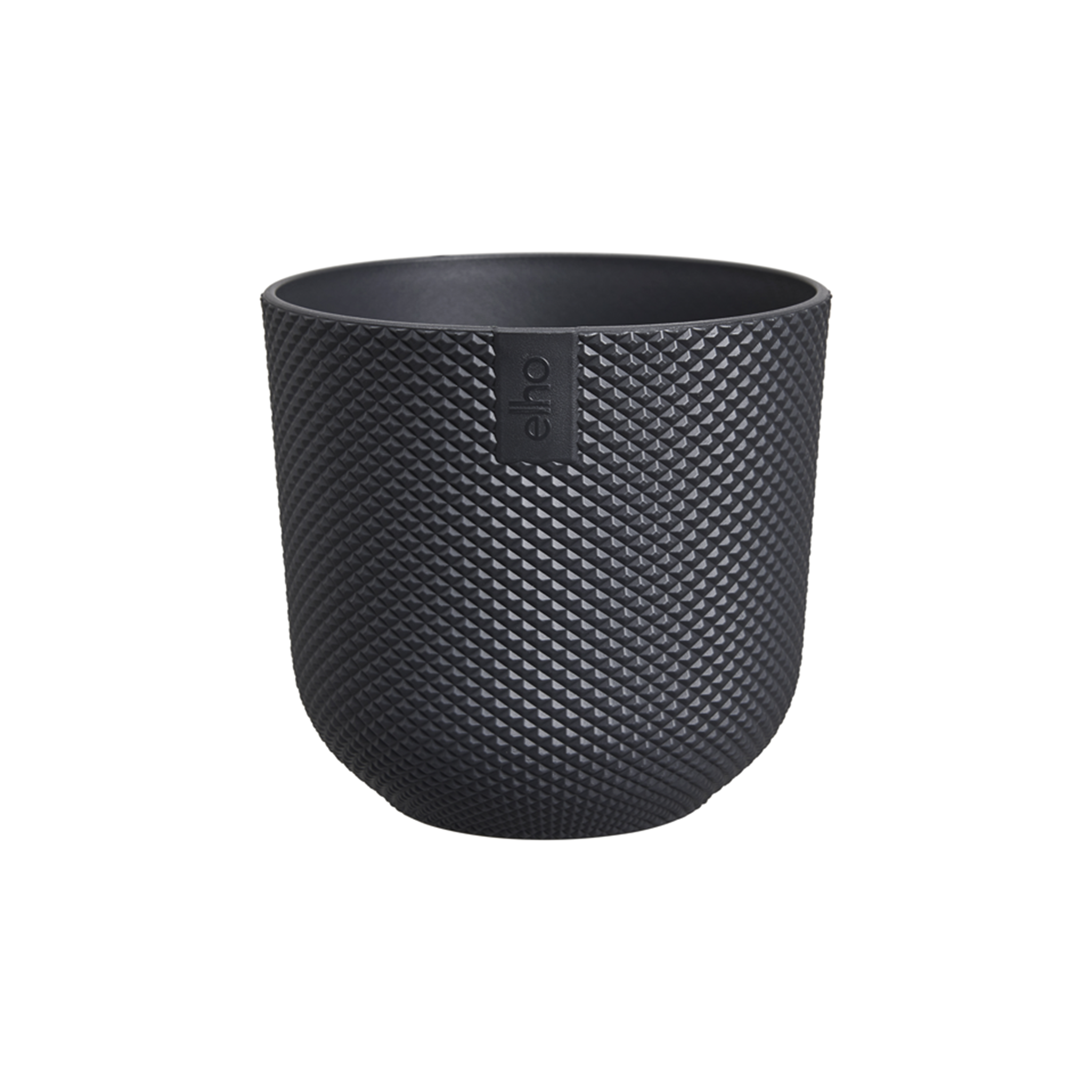 CACHE-POT 'JAZZ' MINI ELHO® Ø9CM - LIVING NOIR