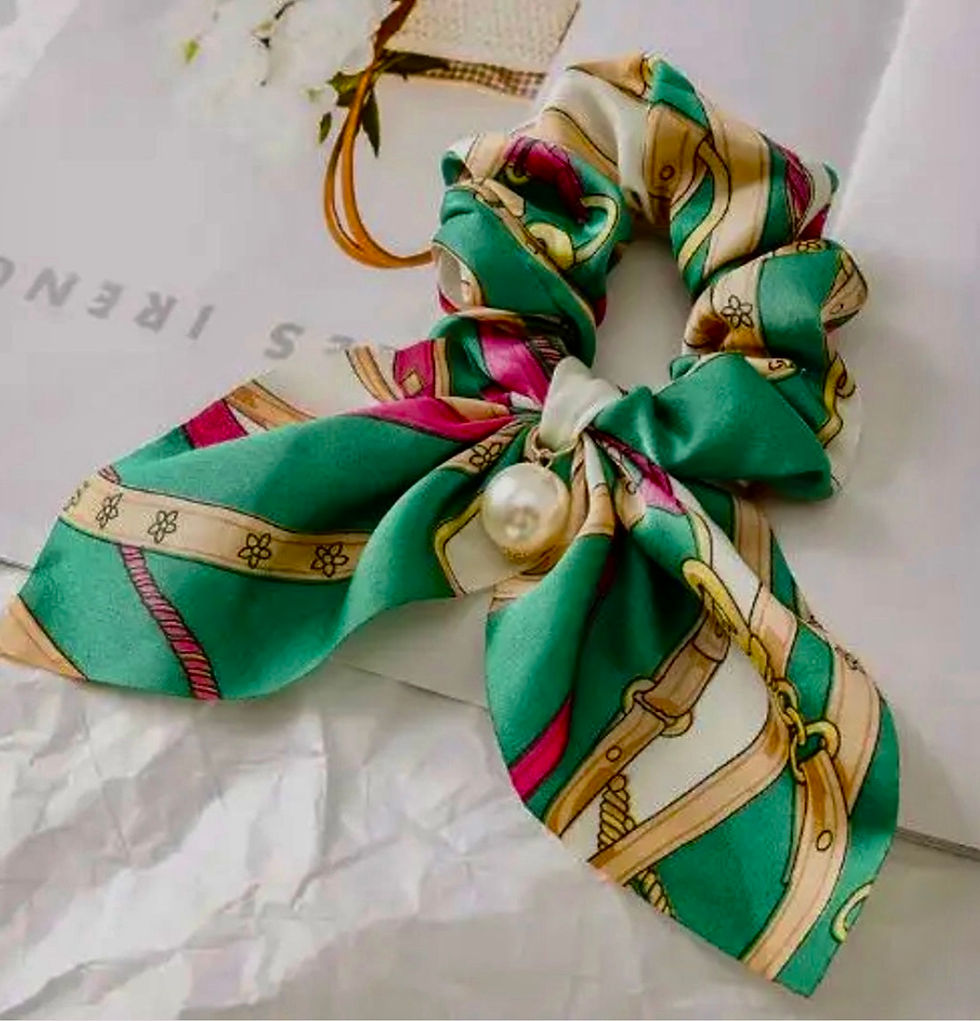 Thumbnail: Equestrian themed Scrunchie 