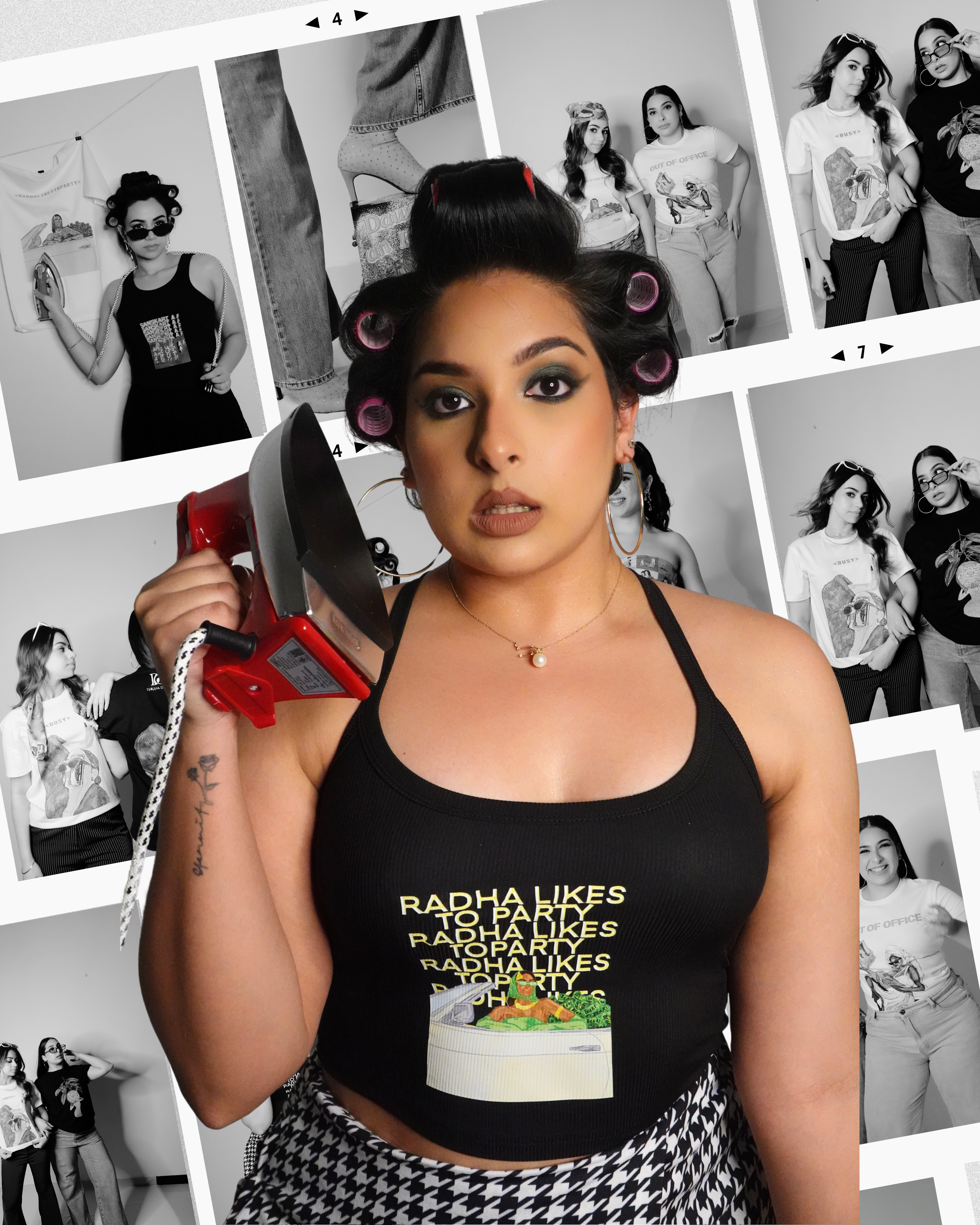 Radha Likes to Party Tank 🪩✨